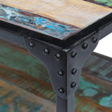 vidaXL Coffee table solid reclaimed wood