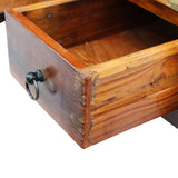 vidaXL Salontafel met lades 90x45x35 cm massief gerecycled hout