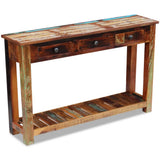 vidaXL Sideboard 120x30x76 cm Solid Reclaimed Wood