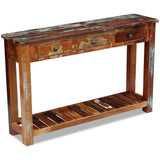 vidaXL Sideboard 120x30x76 cm Solid Reclaimed Wood