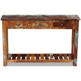 vidaXL Sideboard 120x30x76 cm Solid Reclaimed Wood