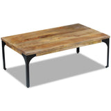 vidaXL Table de salon 100x60x35 cm mangohout