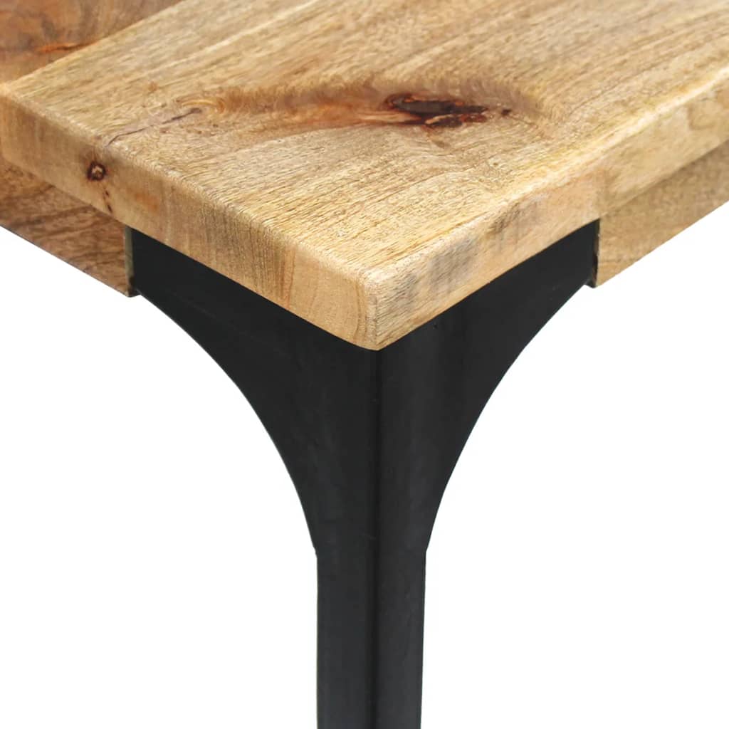 vidaXL Wandtafel 120x35x76 cm mangohout