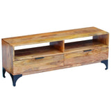 vidaXL TV Cabinet 120x35x45 cm Solid Mango Wood
