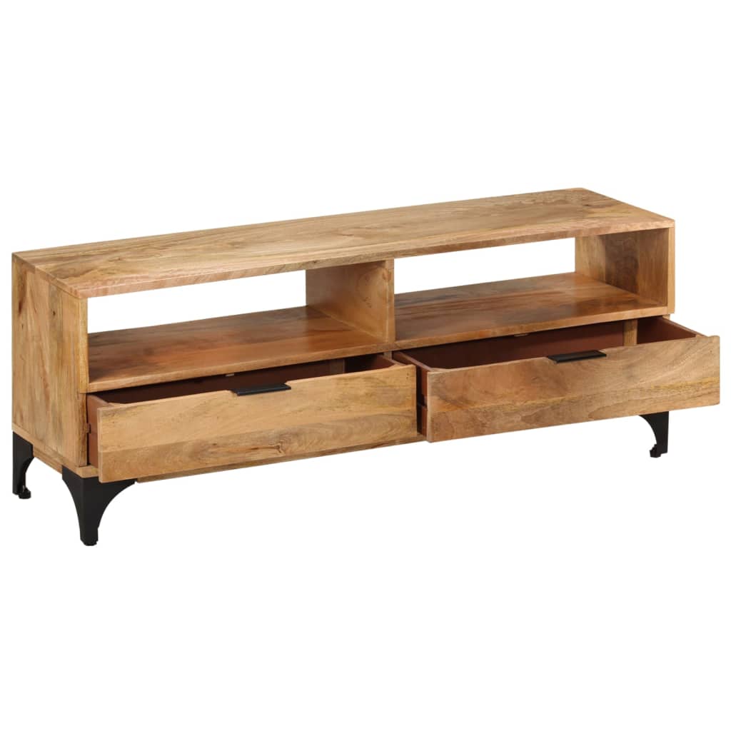 vidaXL TV Cabinet 120x35x45 cm Solid Mango Wood