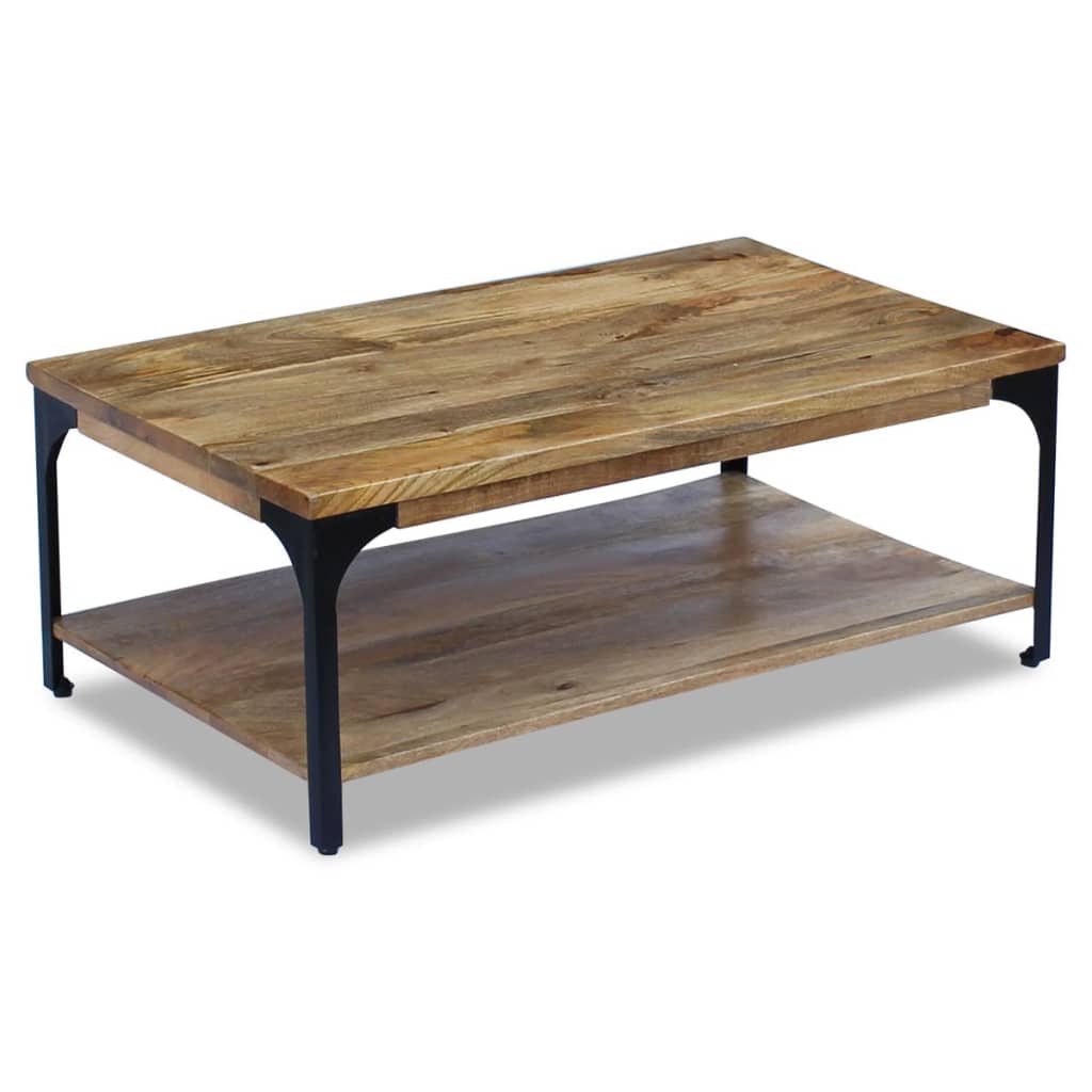 vidaXL Table de salon 100x60x38 cm mangohout