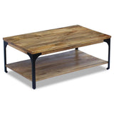 vidaXL Table de salon 100x60x38 cm mangohout