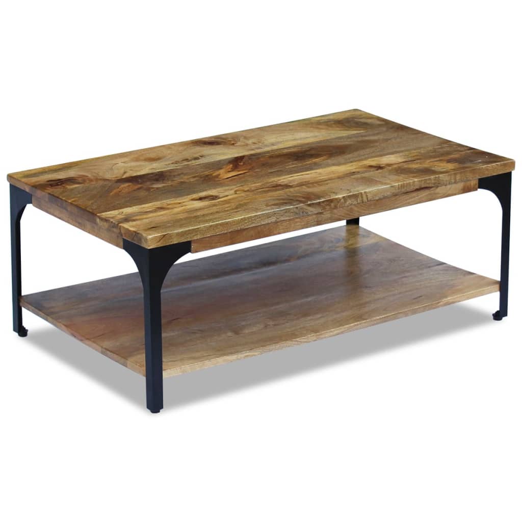 vidaXL Table de salon 100x60x38 cm mangohout