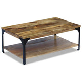 vidaXL Table de salon 100x60x38 cm mangohout