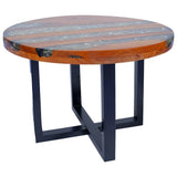vidaXL Salontafel massif teakhout dur 60 cm