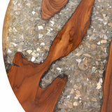 vidaXL Salontafel massif teakhout dur 60 cm