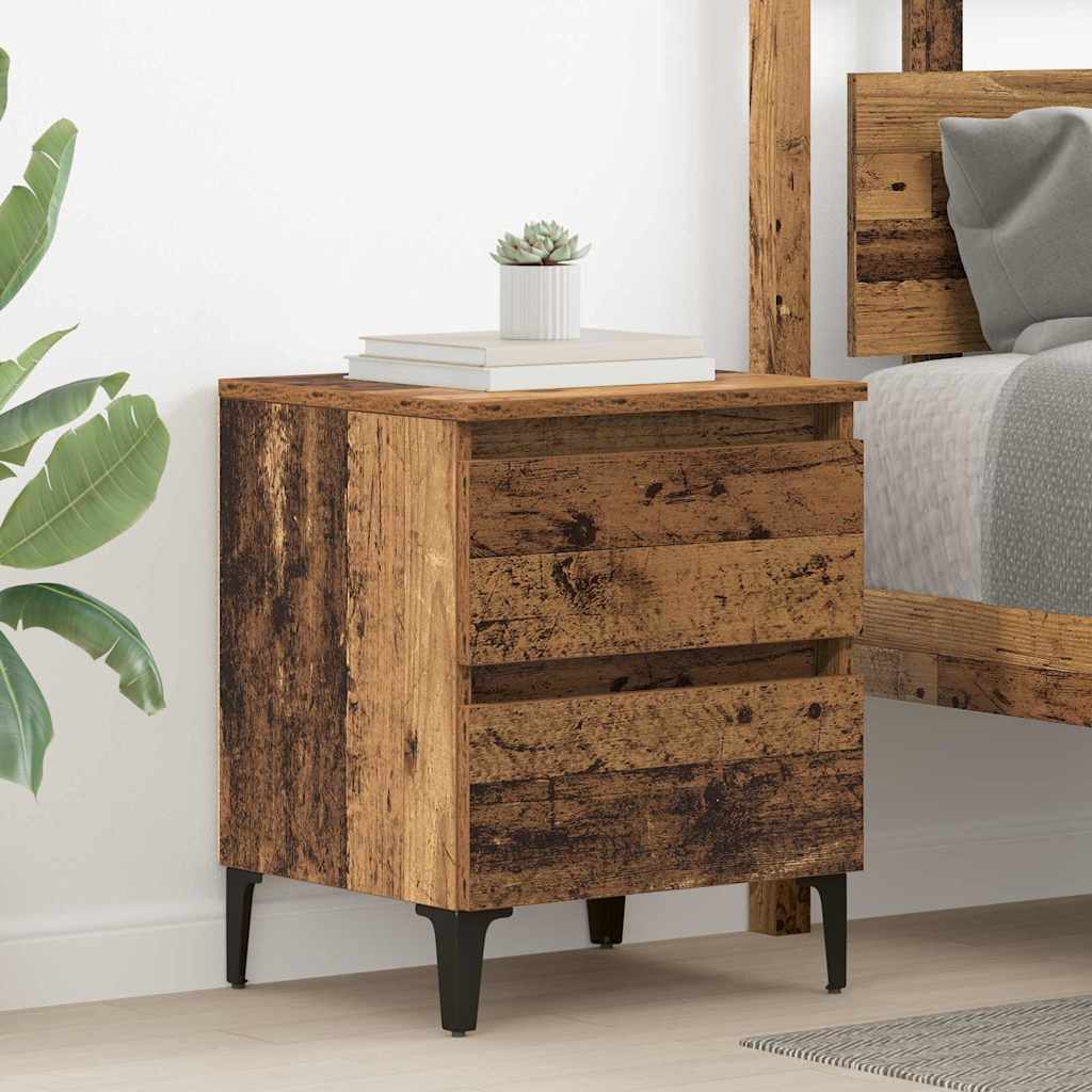 vidaXL Nightstand 40x35x50 cm Engineered Wood White