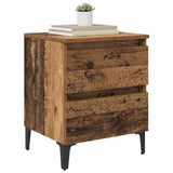 vidaXL Nightstand 40x35x50 cm Engineered Wood White