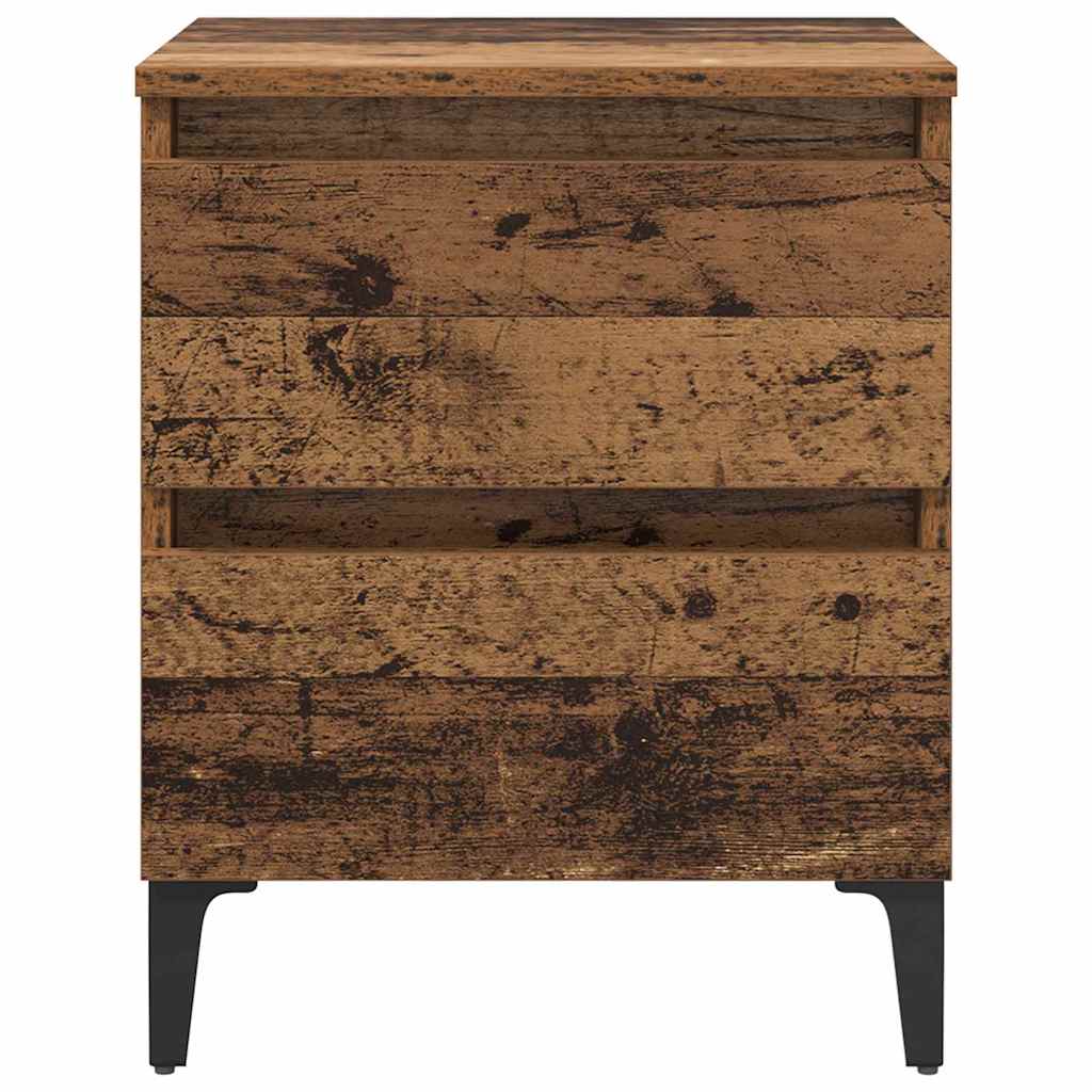 vidaXL Nightstand 40x35x50 cm Engineered Wood White