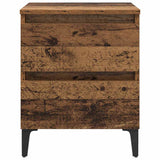 vidaXL Nightstand 40x35x50 cm Engineered Wood White