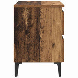 vidaXL Nightstand 40x35x50 cm Engineered Wood White