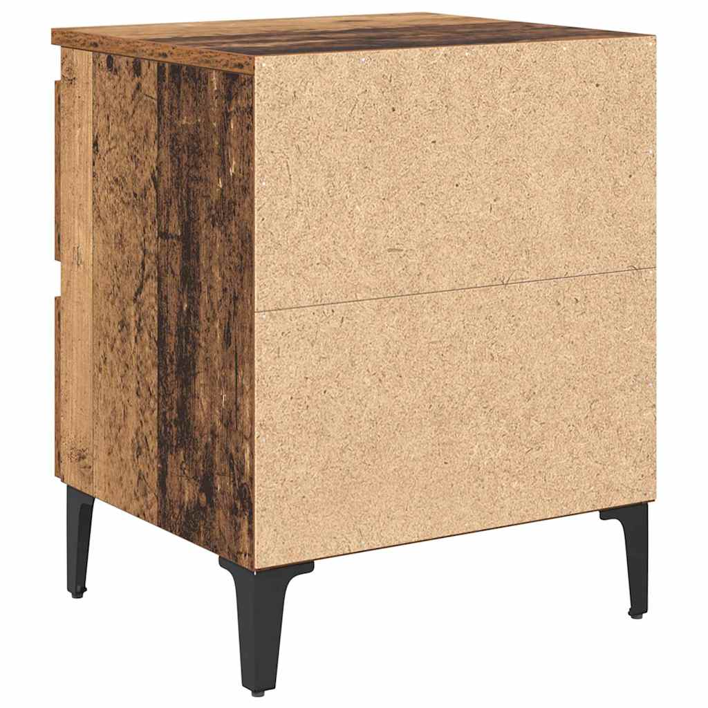 vidaXL Nightstand 40x35x50 cm Engineered Wood White