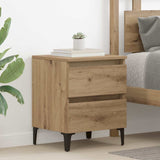 vidaXL Nightstand 40x35x50 cm Engineered Wood White