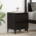 vidaXL Nightstand 40x35x50 cm Engineered Wood White