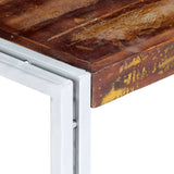 vidaXL Coffee Table 120x60x35 cm Solid Reclaimed Wood