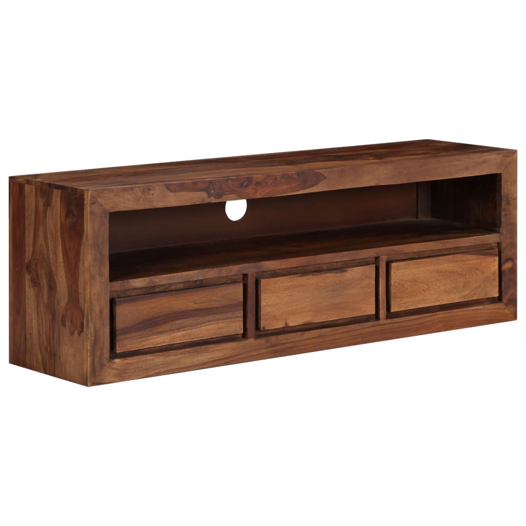 vidaXL TV cabinet 120x30x40 cm solid acacia wood
