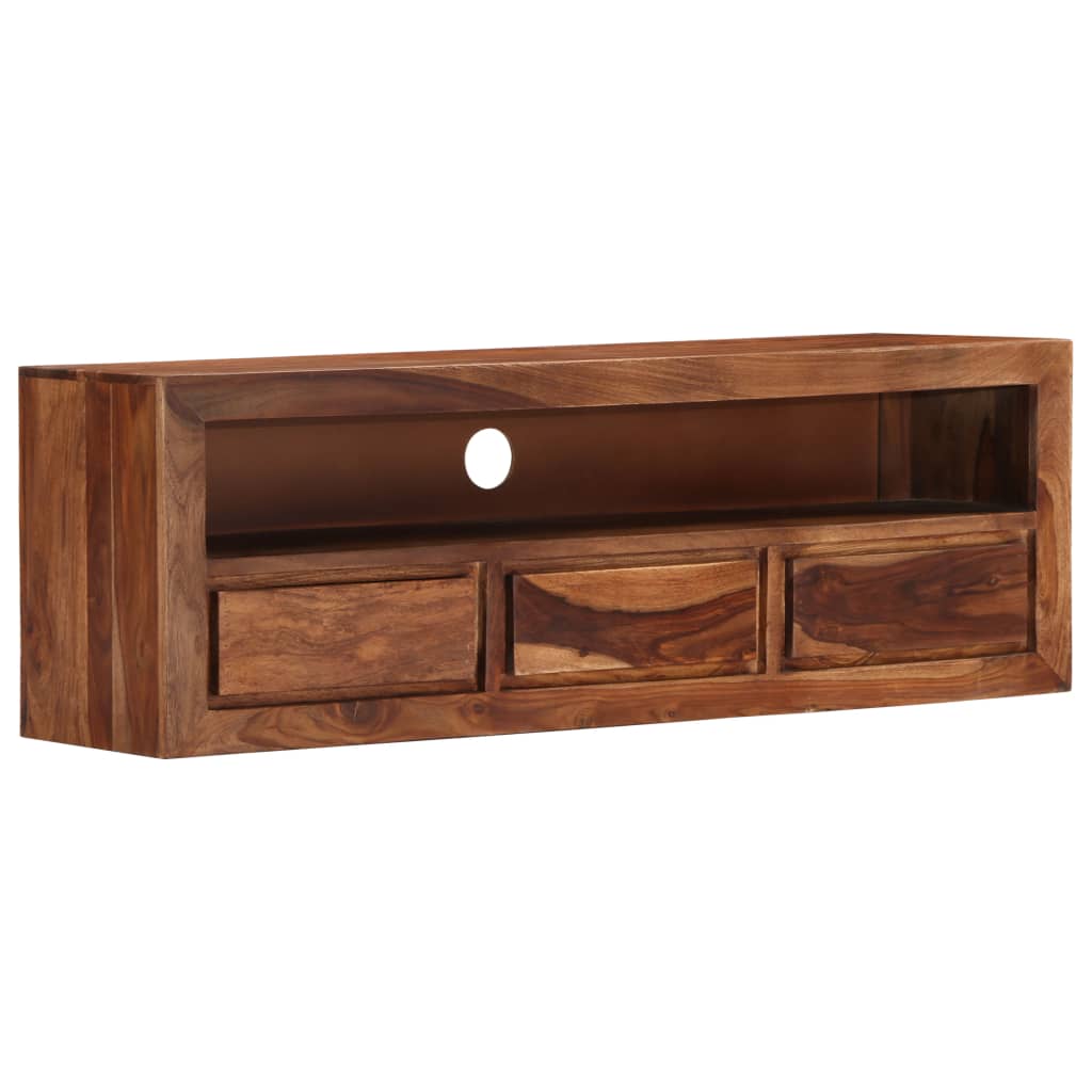vidaXL TV cabinet 120x30x40 cm solid acacia wood