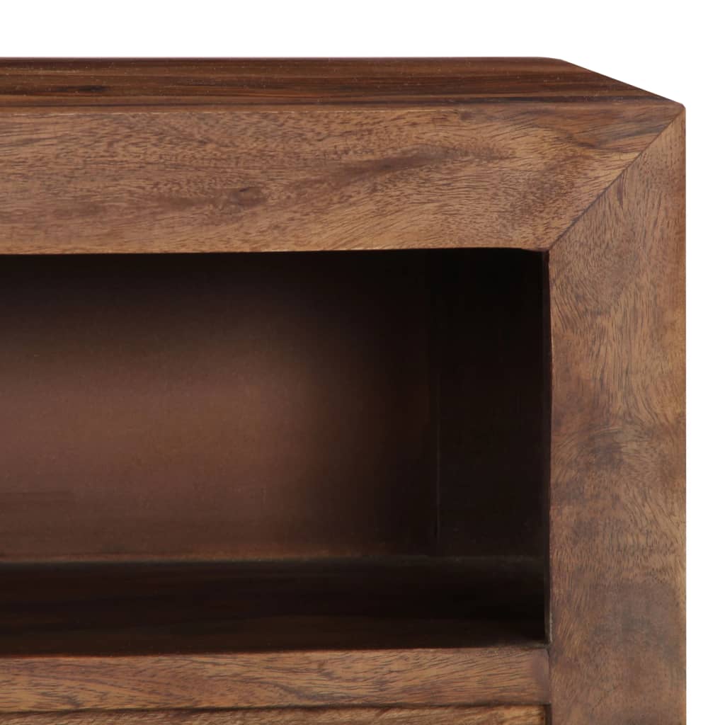 vidaXL TV cabinet 120x30x40 cm solid acacia wood