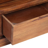 vidaXL TV cabinet 120x30x40 cm solid acacia wood