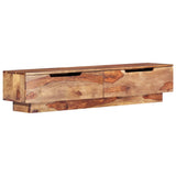 vidaXL TV Cabinet 145x30x30 cm Solid Wood
