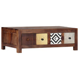 vidaXL Coffee Table 90x50x30 cm Solid Acacia Wood