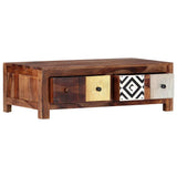 vidaXL Coffee Table 90x50x30 cm Solid Acacia Wood