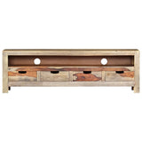 vidaXL TV cabinet 130x30x40 cm solid acacia wood
