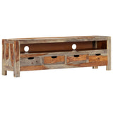 vidaXL TV cabinet 130x30x40 cm solid acacia wood