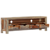 vidaXL TV cabinet 130x30x40 cm solid acacia wood