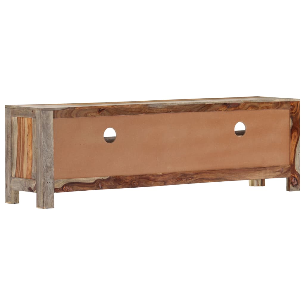 vidaXL TV cabinet 130x30x40 cm solid acacia wood