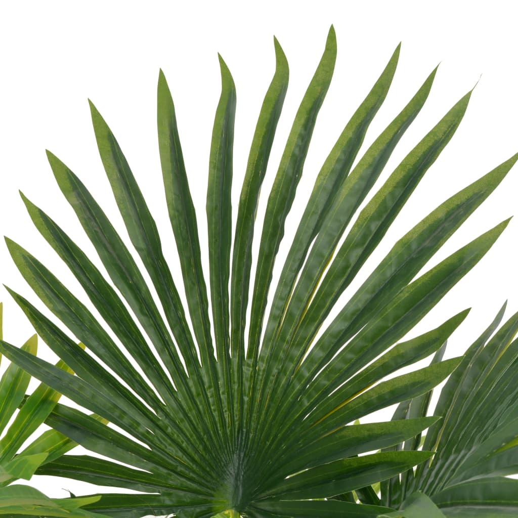 vidaXL Artificial plant with pot palm 70 cm green