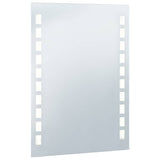 vidaXL Bathroom Mirror LED 60x80 cm