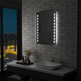 vidaXL Bathroom Mirror LED 60x80 cm