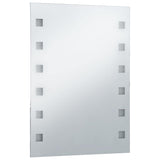 vidaXL Bathroom Mirror LED 60x80 cm