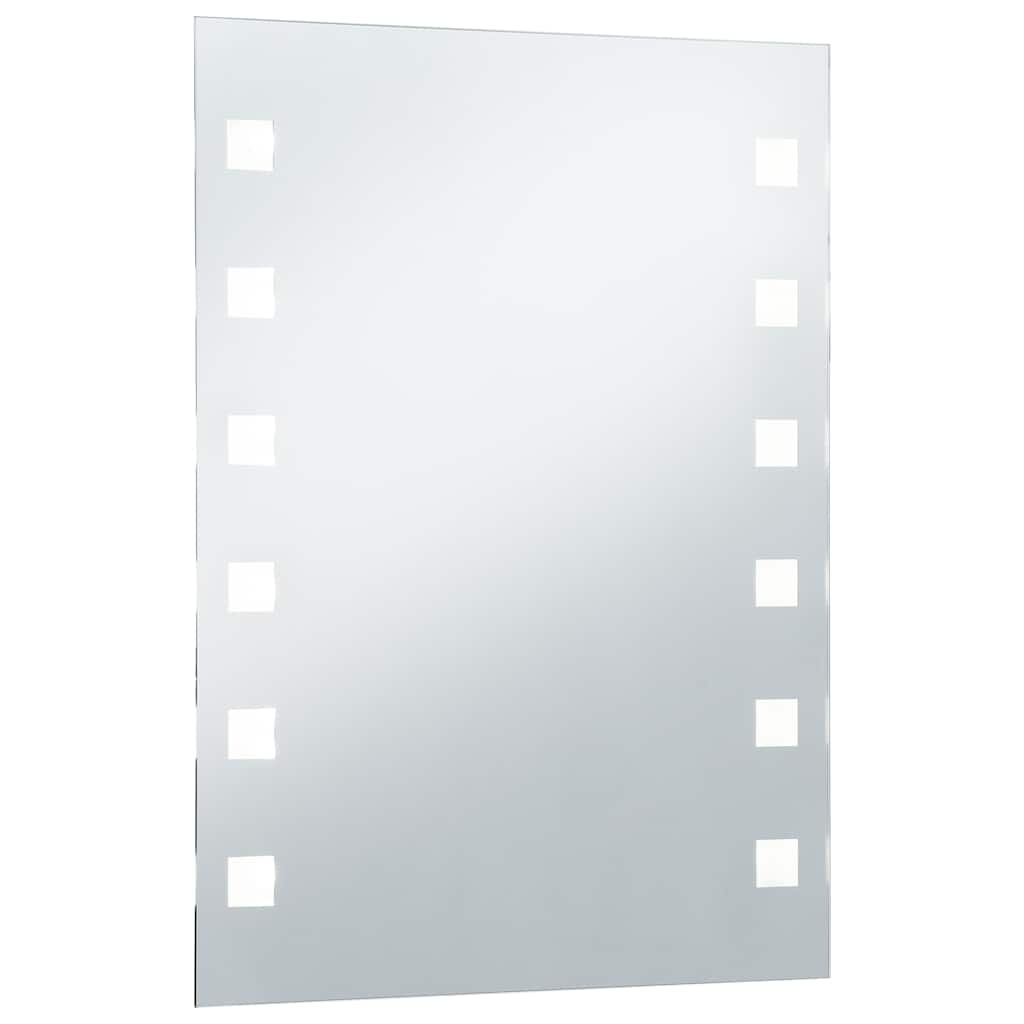 vidaXL Bathroom Mirror LED 60x80 cm
