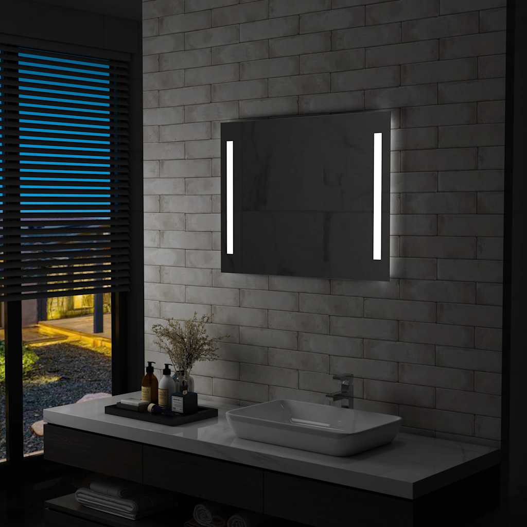 vidaXL Lampe de salle de bain LED 80x60 cm