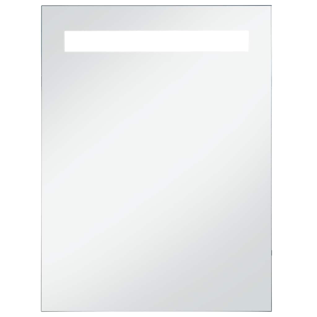 vidaXL Bathroom Mirror LED 60x80 cm