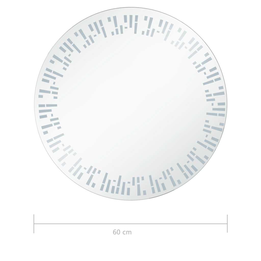 vidaXL LED Bathroom Mirror 60 cm