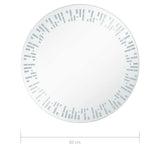 vidaXL LED Bathroom Mirror 60 cm