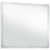 vidaXL Bathroom Mirror LED 60x50 cm