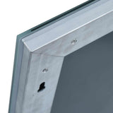 vidaXL Bathroom Mirror LED 60x50 cm
