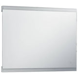 vidaXL LED Bathroom Mirror with Touch Sensor 80x60 cm