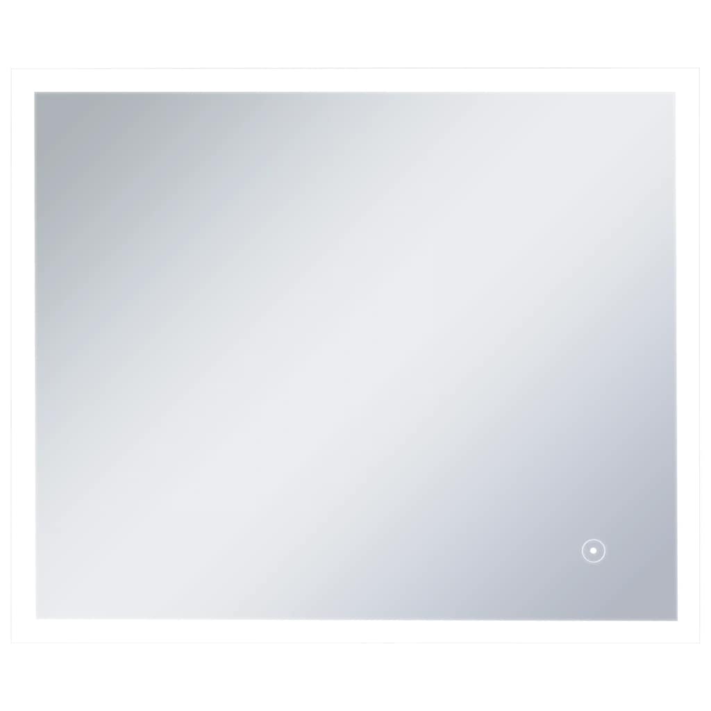 vidaXL Bathroom Mirror LED with Touch Sensor 60x50 cm