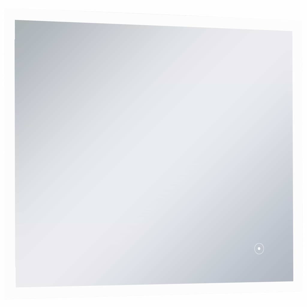 vidaXL Bathroom Mirror LED with Touch Sensor 60x50 cm
