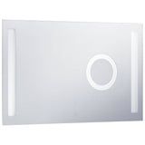 vidaXL LED Bathroom Mirror with Touch Sensor 100x60 cm
